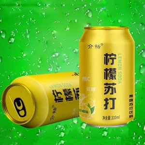 介恬低糖檸檬味蘇打飲料310ml