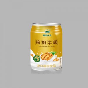 利園牧場乳業(yè)鐵罐核桃牛奶飲品