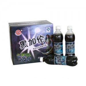 開元黑加侖碳酸飲料