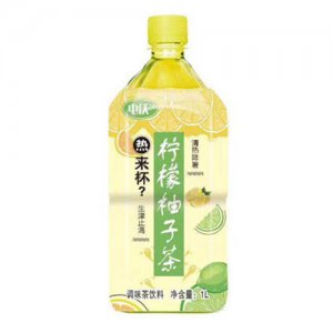 中仸檸檬柚子茶飲料1L