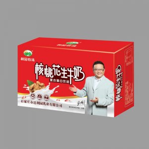 利園牧場核桃花生牛奶飲品