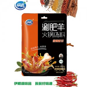 伊順188g骨湯火鍋湯料微辣香湯
