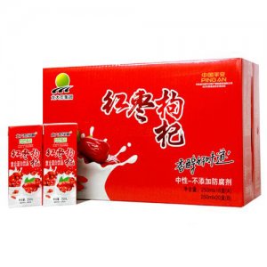 北大荒紅棗枸杞復合蛋白飲品禮盒