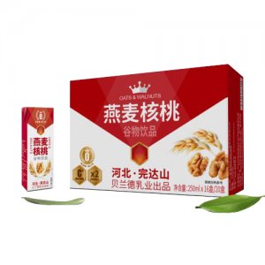 完達山貝蘭德燕麥核桃谷物飲品標箱