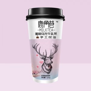 鹿角巷蜜桃烏龍牛乳茶手工現泡123g