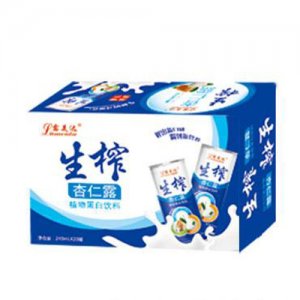 露美達生榨杏仁露藍色飲品