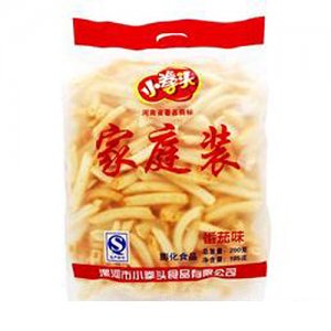 小拳頭家庭裝薯條番茄味200g