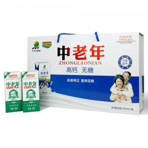 北大荒中老年高鈣無糖復合蛋白飲品箱裝