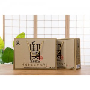 宏發祥缸頭小磨芝麻香油禮盒裝