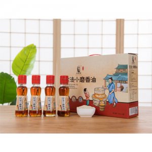 宏發祥古法小磨香油120mlx4瓶
