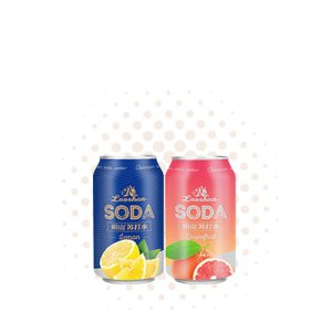 嶗山果味蘇打水330ml