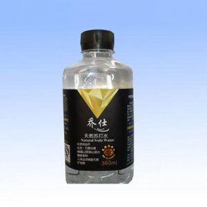 喬仕園天然蘇打水 360ml黑