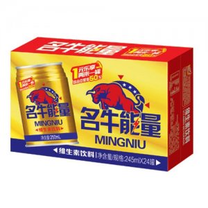 名牛能量維生素飲料245g外箱