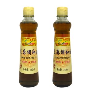 餐餐居芝麻調和油360ml瓶裝