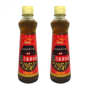 餐餐居黑芝麻調和油360ml