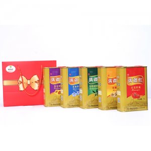 滿疆紅食用油禮盒裝
