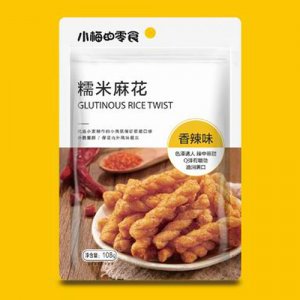 小梅的零食糯米麻花香辣味