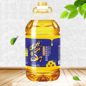 嶗山葵花籽清香型食用植物調和油5L