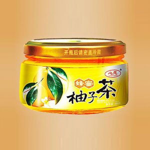 意蜂560g柚子茶瓶裝