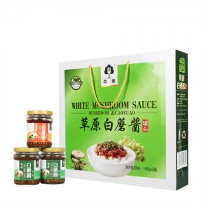 森源草原白蘑醬168gx6
