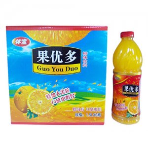 體寶果優多果汁飲料1.5Lx6瓶