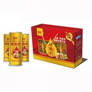 泉芳核桃奶240mlx12罐