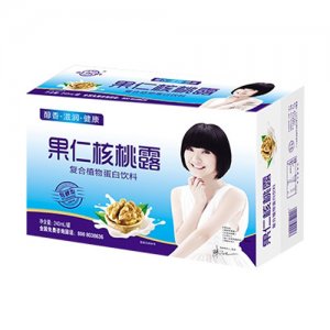 親近福果仁核桃露復(fù)合植物蛋白飲品240ml罐