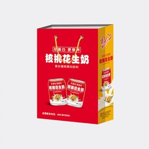 親近福核桃花生奶復(fù)合植物蛋白飲料禮盒