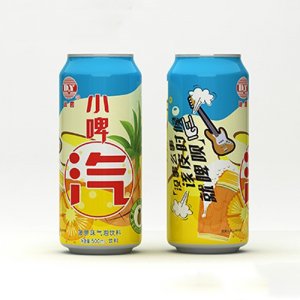 體寶達(dá)園小啤汽菠蘿味氣泡飲料