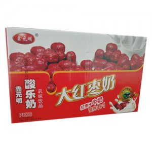 鑫元明大紅棗酸樂奶乳味飲料