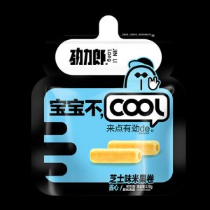勁力郎寶寶不cool芝士味米果卷
