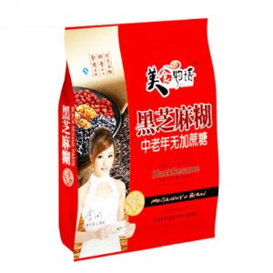 美食物語黑芝麻糊中老年無加蔗糖