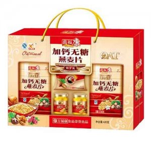 萬福康加鈣無糖燕麥片兩瓶