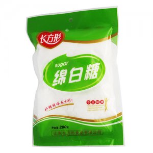 長方形綿白糖200g