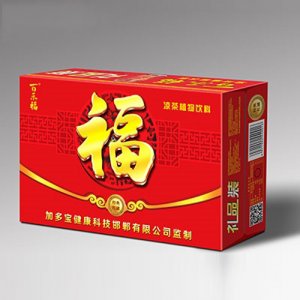 百樂福涼茶植物飲料箱裝