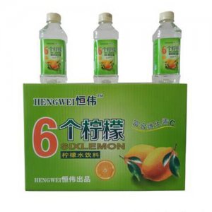 恒偉6個擰檬擰檬水飲料