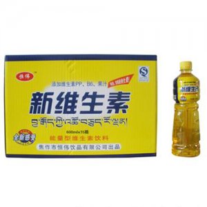 恒偉新維生素能量型飲料600x15瓶