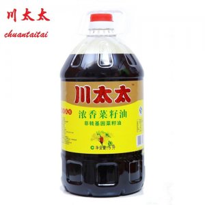 川太太濃香菜籽油5L