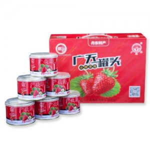 廣天冰糖草莓禮盒罐頭