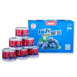 廣天冰糖藍(lán)莓禮盒罐頭