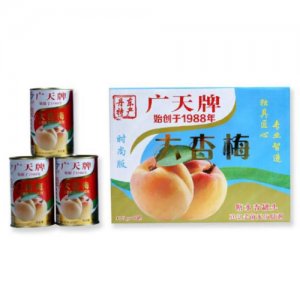 廣天大杏梅禮盒罐頭