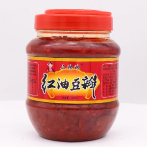 三姊妹紅油豆瓣500克