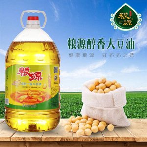 糧源大豆油桶裝10L