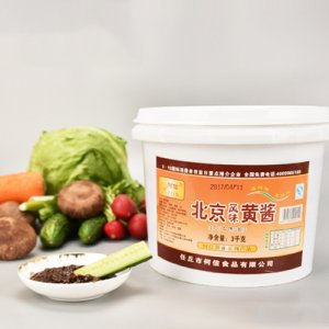 何信北京風味黃醬3千克