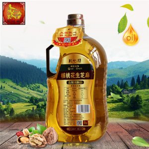 匠心坊核桃花生芝麻調和油瓶裝