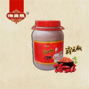 湘當靚霸王椒調味品桶裝