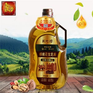 匠心坊核桃花生芝麻食用調和油5L