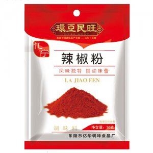 環(huán)亞民旺辣椒粉30g