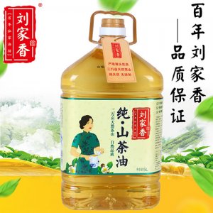 劉家香純山茶油5L