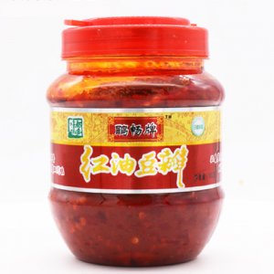 鵑暢牌紅油豆瓣500克